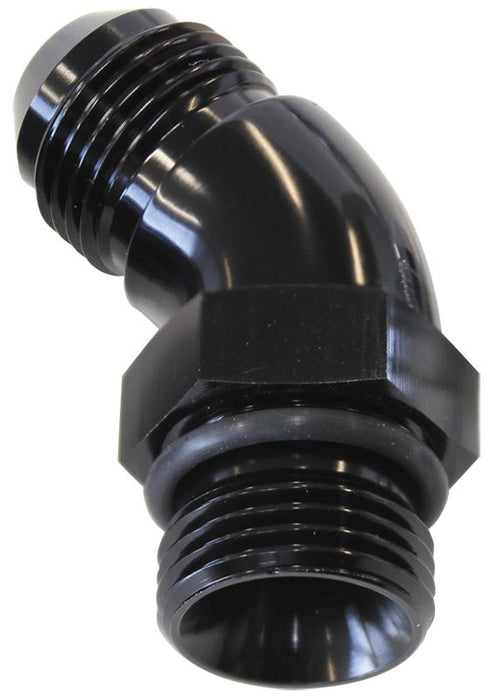 Aeroflow 10Blk 45 Deg 10Orb To 12An Complet AF902-12-10BLK