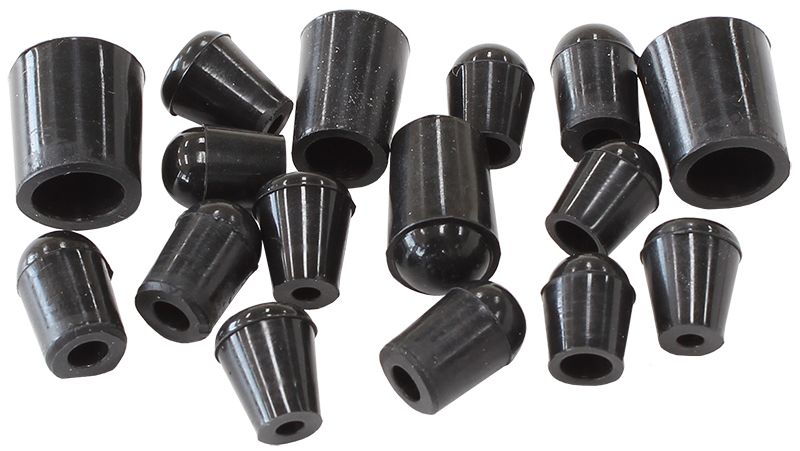 Aeroflow 01 Vac Blank Off Plugs 16 Black AF9291-016-01