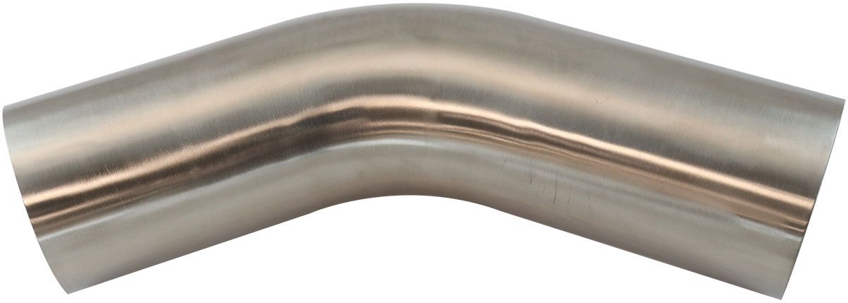 Aeroflow 304 S S Bend 45 Deg 4 1 2 O D AF9502-4500