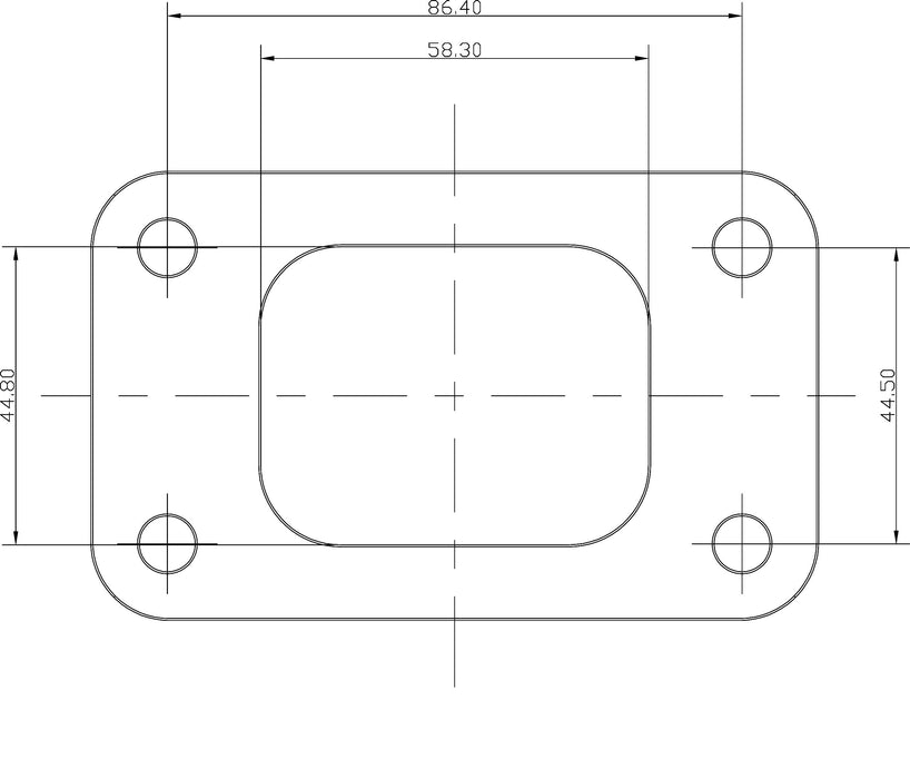 Aeroflow Gt30 Gt35 304 S S Turbine AF9551-0002