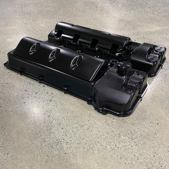 SHAUNS CUSTOM ALLOY FORD COYOTE VALVE COVER SET