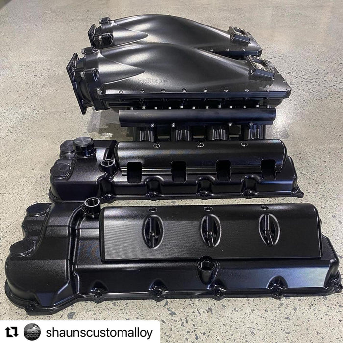 SHAUNS CUSTOM ALLOY FORD COYOTE VALVE COVER SET