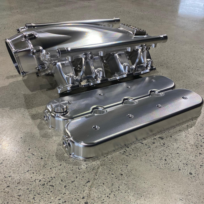 SHAUNS CUSTOM ALLOY LS BILLET VALVE COVER SET