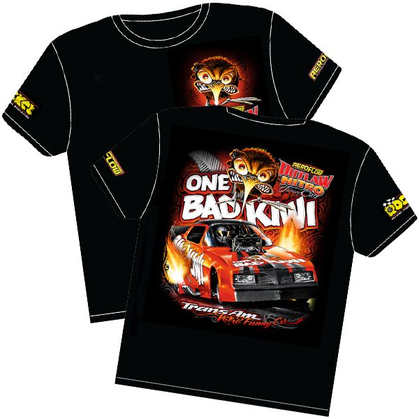 Aeroflow One Bad Kiwi T Shirt RTOBK-4T