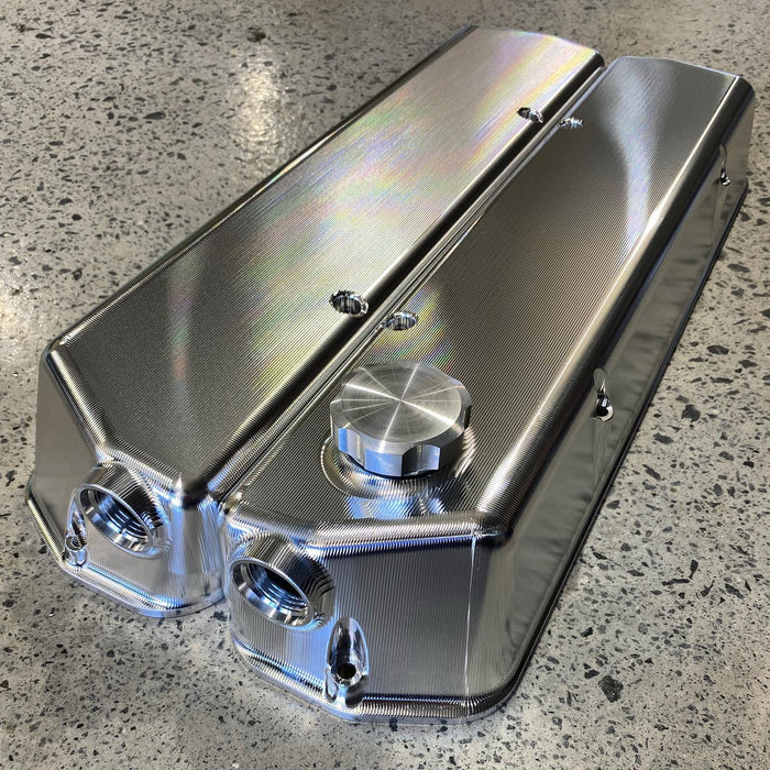 SHAUNS CUSTOM ALLOY VN HEADED VALVE COVER SET