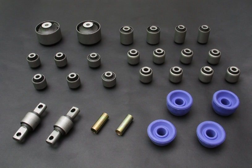 Hardrace - HARDENED RUBBER COMPLETE BUSHING KIT HONDA, ACCORD CL, YA1, CD3/4/5/6/7/9