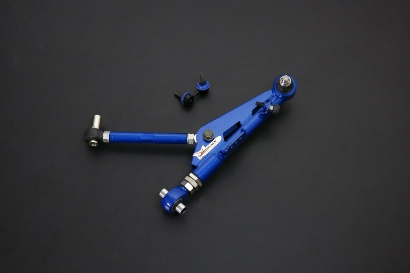 Hardrace - FRONT ADJUSTABLE LOWER CONTROL ARM+SWAY BAR LINK V2, MINIMUM +25MM EXTEND NISSAN, 180SX, SILVIA, S13