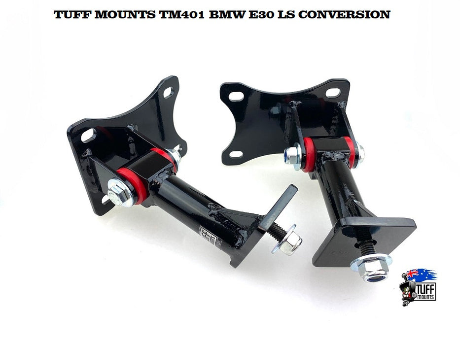 TUFF MOUNTS ENGINE MOUNTS for LS Conversion BMW E30