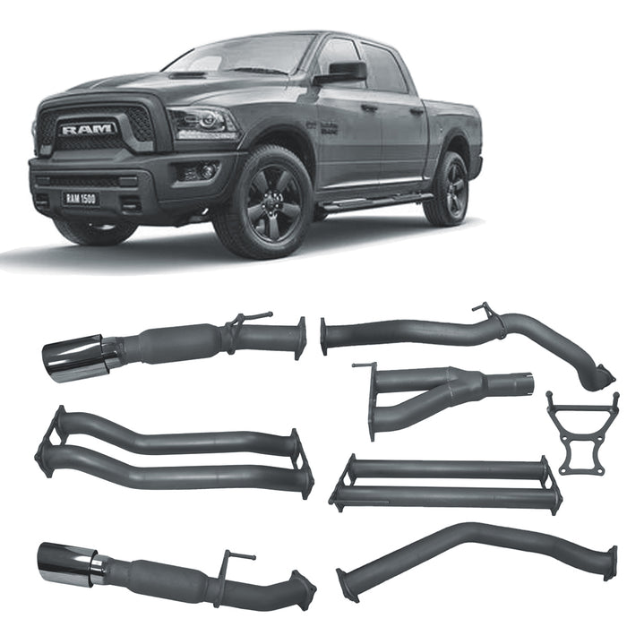 Redback Extreme Duty Exhaust to suit RAM 1500 DS 5.7L V8 (12/2018 - on)