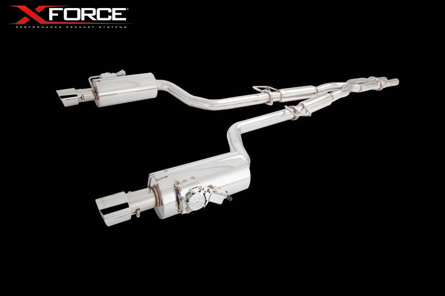 XFORCE CHRYSLER 300C Twin 3" Catback System with Varex Rear Mufflers