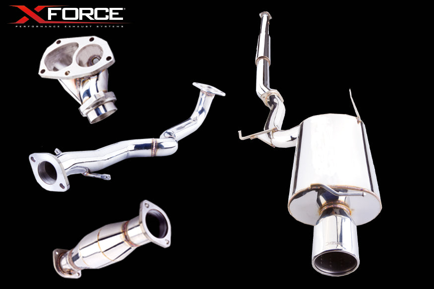 XFORCE Mitsubishi Evo 7, 8 and 9 3" Turbo Back Exhaust System