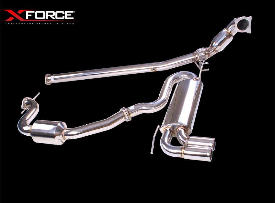 Xforce Turbo Back Exhaust to Suit VW Golf MK5 GTI