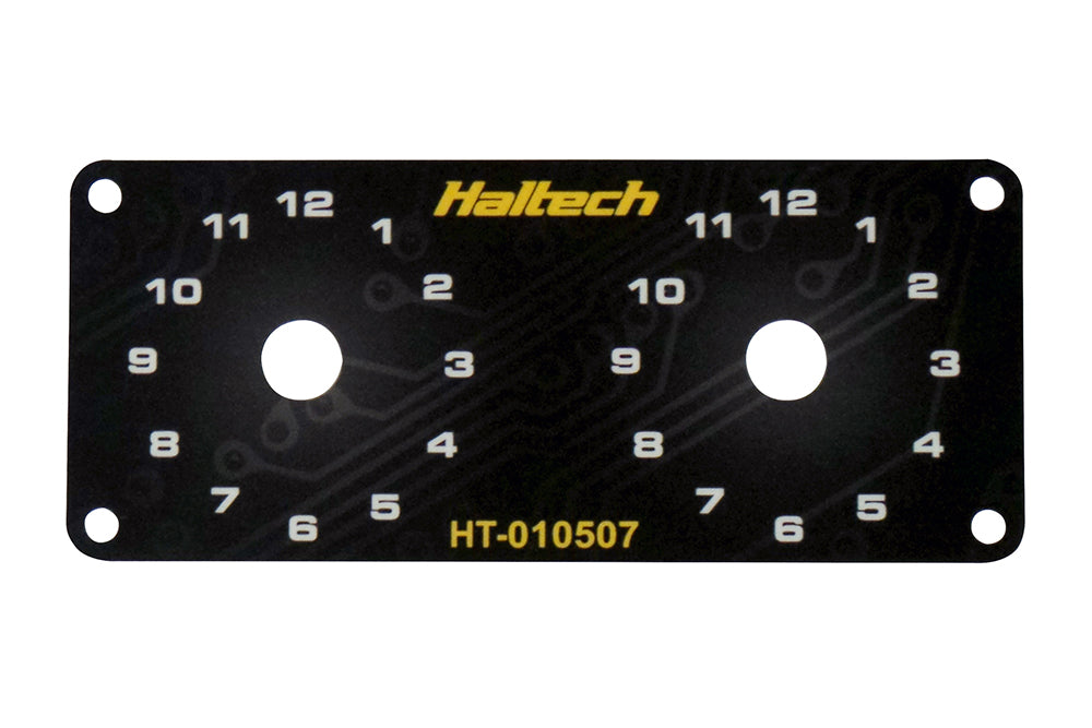 Haltech - Dual Switch Panel Only  HT-010507