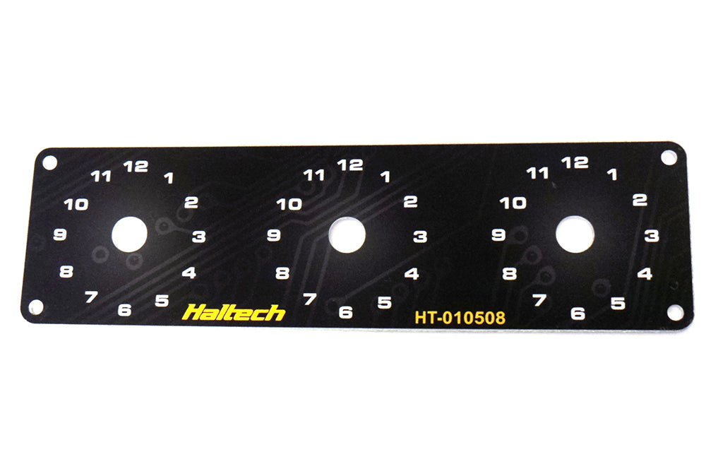 Haltech - Triple Switch Panel Only  HT-010508