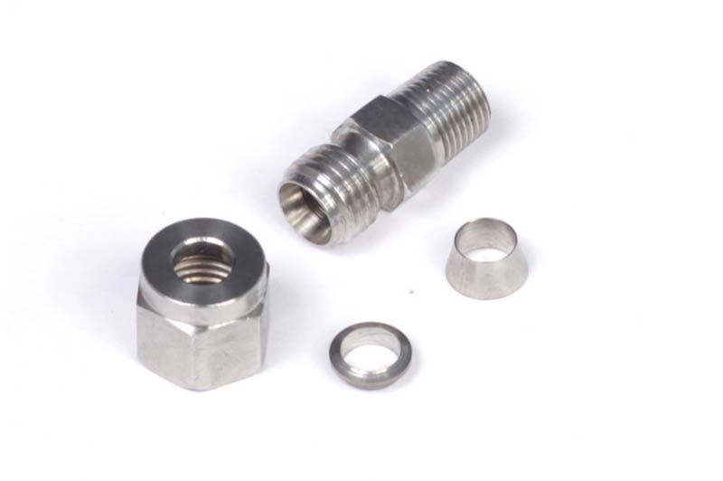 Haltech - 1/4" Stainless Compression Fitting Kit  HT-010813