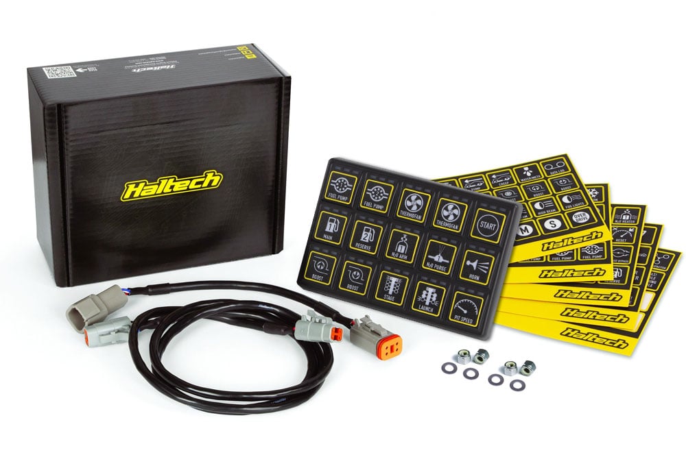 Haltech - Haltech CAN Keypad 15 button (3x5) HT-011502