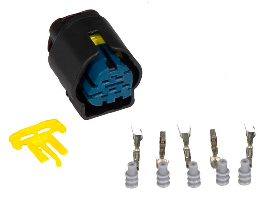 Haltech - Plug and Pins Only - Suits Bosch 150psi Fluid Pressure and Temperature Sensor  HT-030315