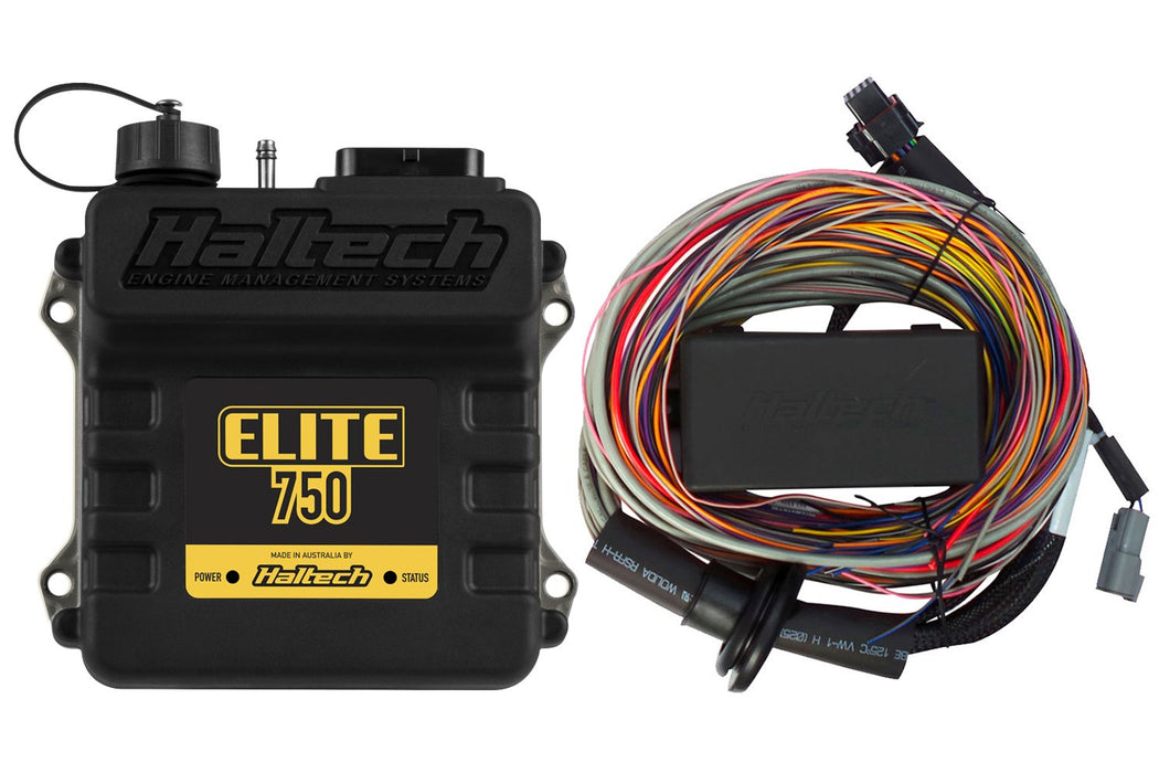 Haltech - Elite 750 + Premium Universal Wire-in Harness Kit HT-150604