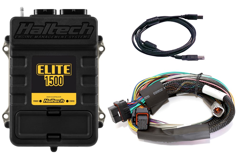 Haltech - Elite 1500 + Basic Universal Wire-in Harness Kit HT-150902