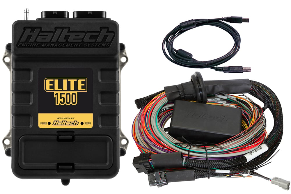 Haltech - Elite 1500 + Premium Universal Wire-in Harness Kit HT-150905