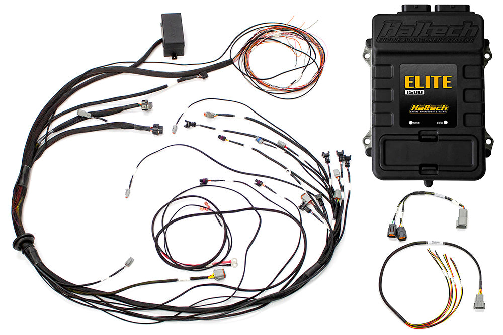 Haltech - Elite 1500 + Mazda 13B S6-8 CAS with Flying Lead Ignition Terminated Harness Kit HT-150985