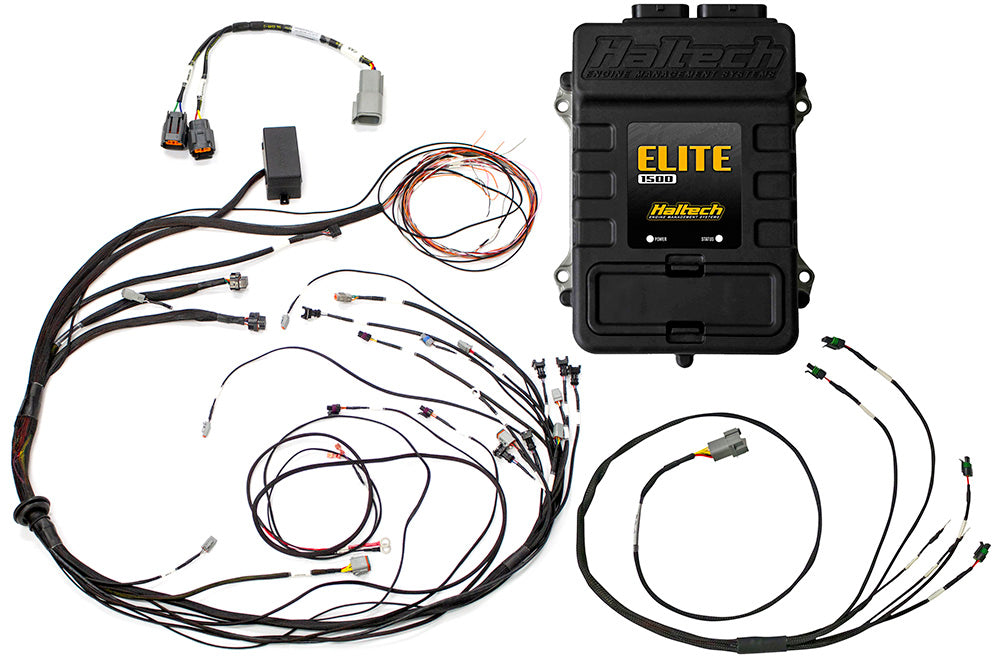 Haltech - Elite 1500 + Mazda 13B S6-8 CAS with IGN-1A Ignition Terminated Harness Kit HT-150988