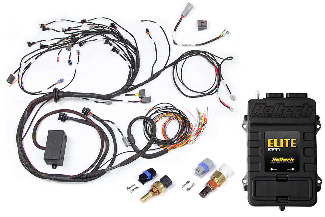 Haltech - Elite 2500 + Terminated Harness Kit for Nissan RB Engines (no ignition sub-harness, no CAS sub-harness) HT-151306