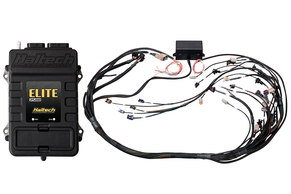 Haltech - Elite 2500 + GM GEN III LS1 & LS6 non DBW Terminated Harness Kit HT-151360