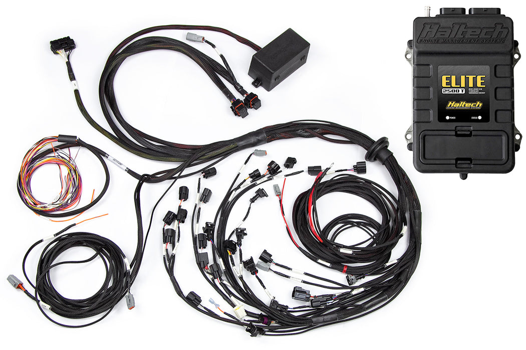 Haltech - Elite 2500T + Terminated Harness Kit For Ford Falcon BA/BF Barra 4.0L I6 HT-151370