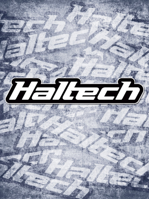 Haltech - Haltech Logo Sticker Black and White HT-300111