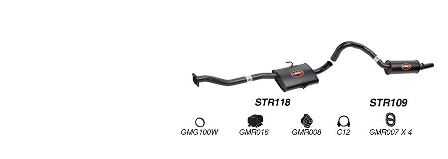 Redback Exhaust System to suit Holden Commodore (01/1995 - 1997)