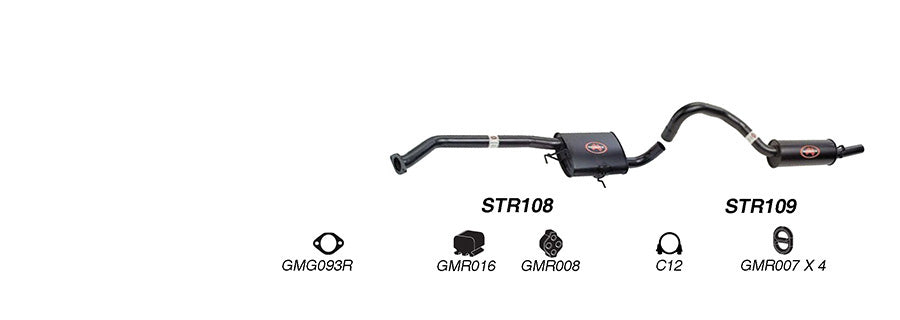 Redback Exhaust System to suit Holden Commodore (01/1988 - 2000)