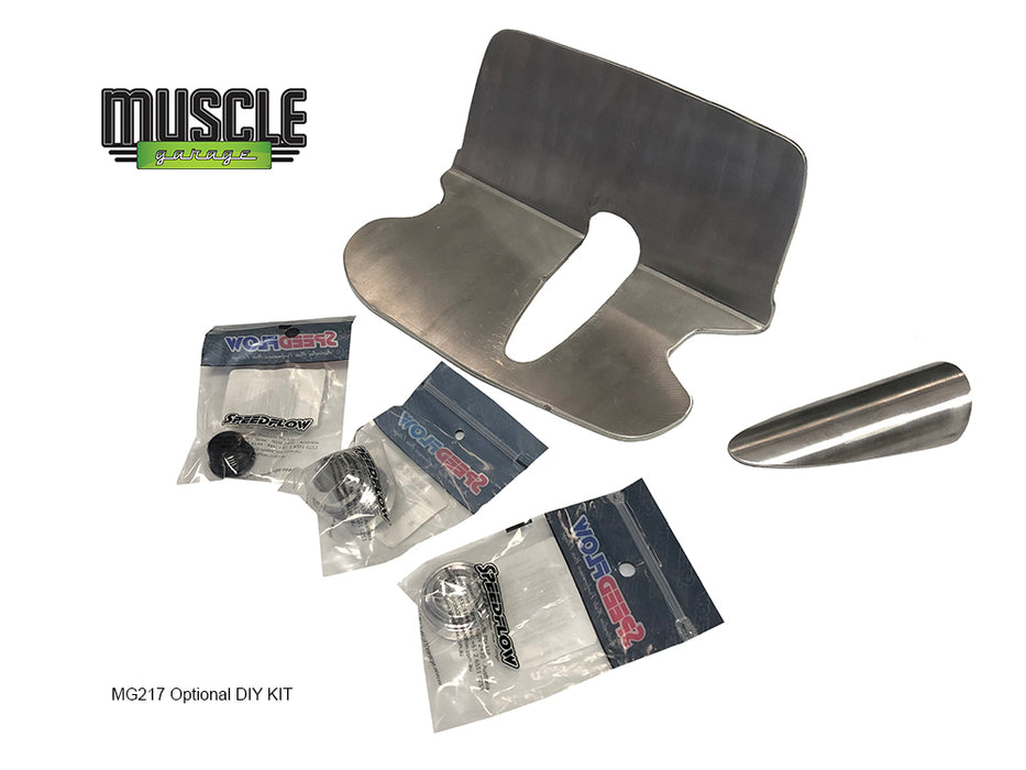 Tuff Mounts Sump Modification Kit for BARRA Conversion in 1979-1993 MUSTANG Fox Body