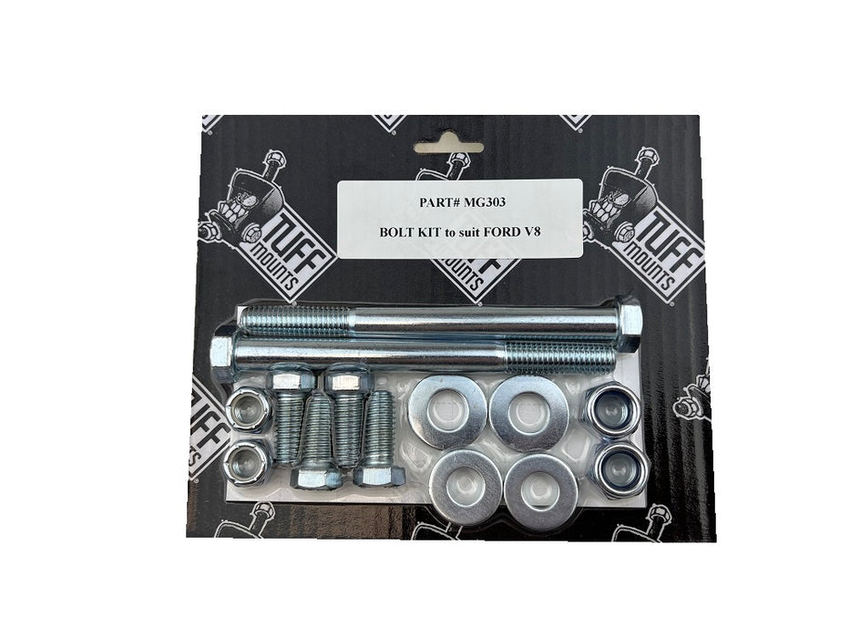 Tuff Mounts BOLT KIT FOR FORD V8 ENGINES