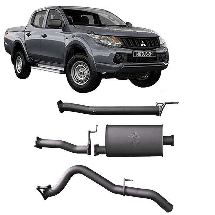 Redback Extreme Duty Exhaust to suit Mitsubishi Triton MQ/MR (05/2015 - on)