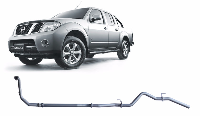 Redback Extreme Duty Exhaust to suit Nissan Navara D40 3.0L V6 (01/2011 - 07/2015)