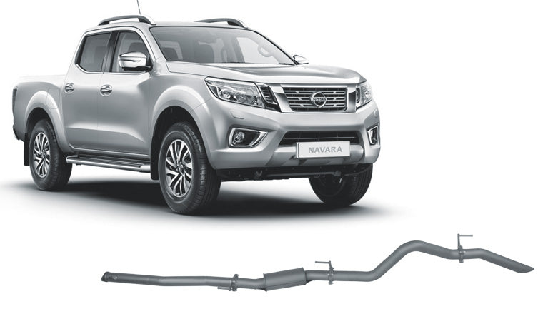 Redback Extreme Duty Exhaust to suit Nissan Navara NP300 2.3L Twin Turbo (01/2015 - on)