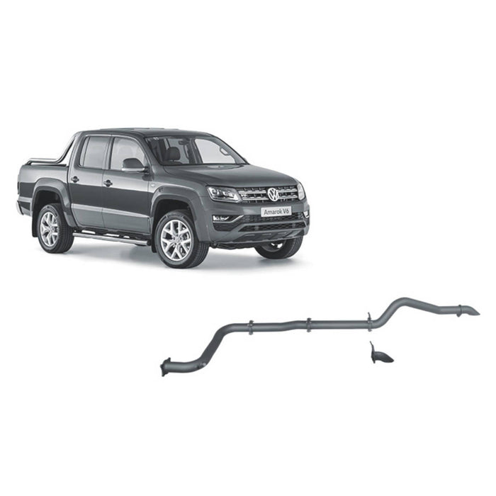 Redback 4x4 Exhaust to suit Volkswagen Amarok 3.0L V6 (09/2016 - on) Image for Reference