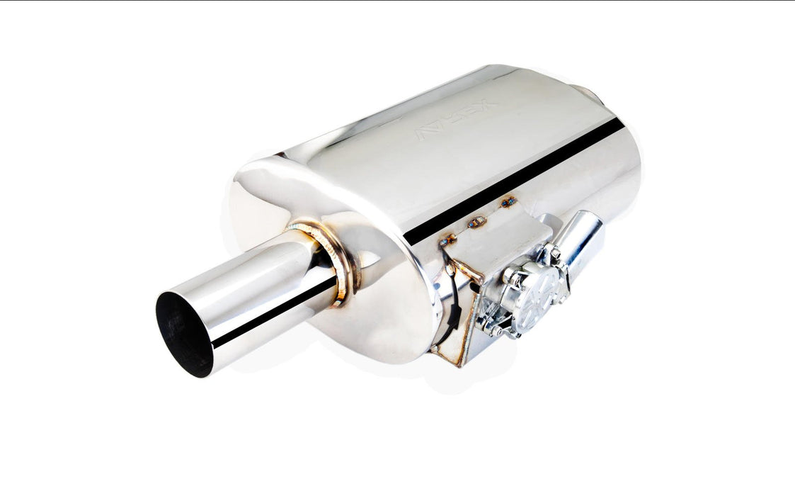 XFORCE Varex Muffler 2.5" Inlet  with Side Mount Motor