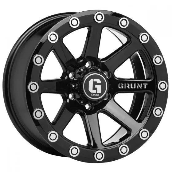 LENSO GRUNT G01GLOSS BLACK MILLD RIVET