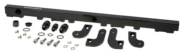 Raceworks Fuel Rail fits Ford Falcon FG 6cyl Black