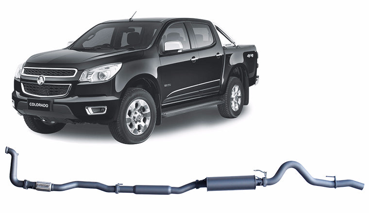 Redback Extreme Duty Exhaust to suit Holden Colorado RG 2.8L (06/2012 - 08/2016)