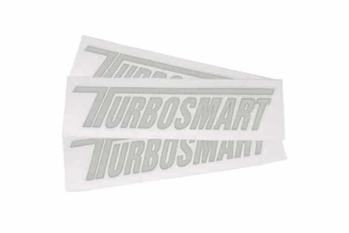 Turbosmart TS Car Decal - White 200mm x 45mm TS-9007-1021