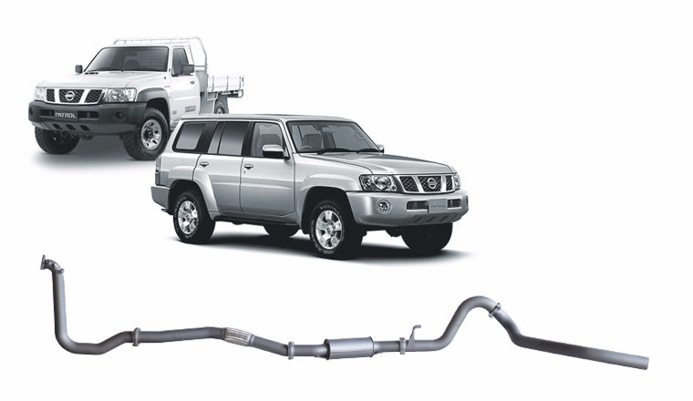 Redback Extreme Duty Exhaust to suit Nissan Patrol GU 3.0L (05/2000 - 10/2016)