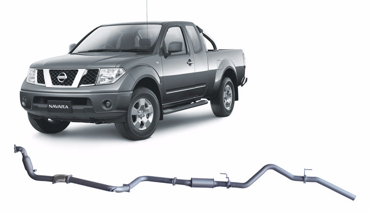 Redback Extreme Duty Exhaust to suit Nissan Navara D40 2.5L (01/2007 - 2015)