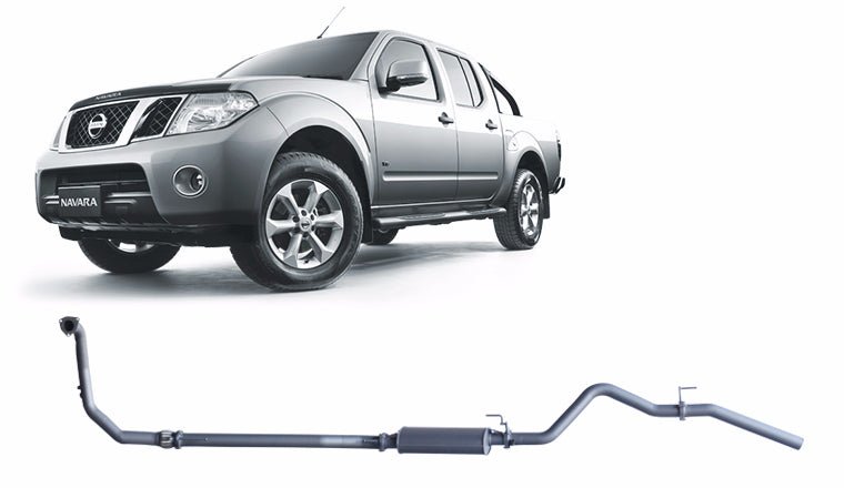 Redback 4x4 Extreme Duty Exhaust System to suit Nissan Navara (01/2011 - 07/2015)