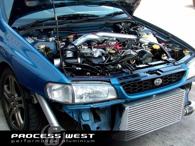 Process West FM Intercooler Kit (suits Subaru 97-00 GC8 WRX/STI)