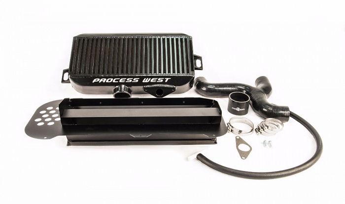 Process West Top Mount Intercooler Kit (suits Subaru 04-07 Forester XT) (with 02 STI Bonnet Scoop)